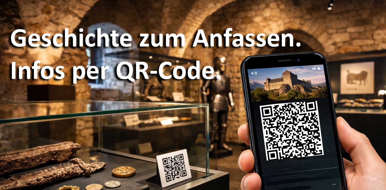 QR-Codes - Rund um die Burg
