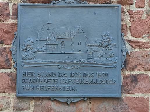 Historische Ansicht des Klosters